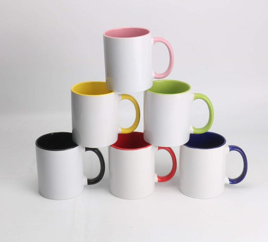 Colored Ceramic 11oz Mug